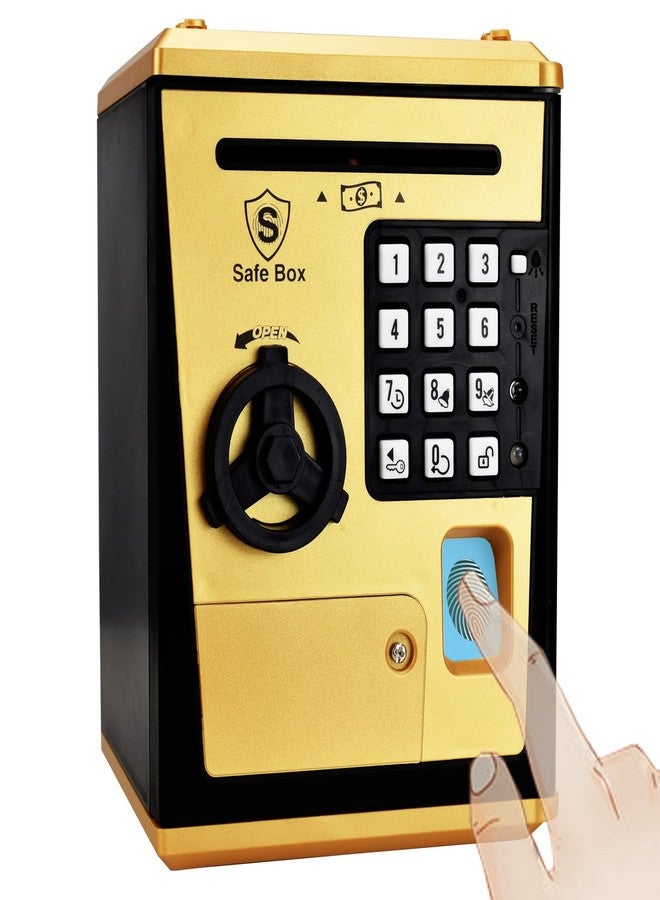 KDSbnk Kids Safe Bank with Fingerprint Password Talking Money Bank for Real Money Cool Stuff Gift for 5-14 Years Old Boys Girls - Image 1